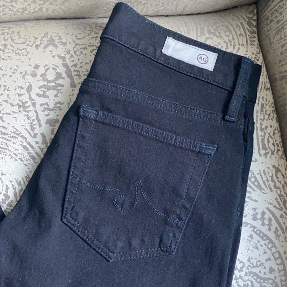 AG Jeans Black “The Farrah Skinny” Size 25R - Picture 10 of 11